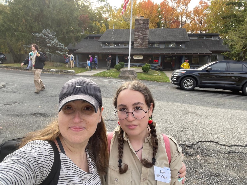 Scout Camp Arrival Milestone